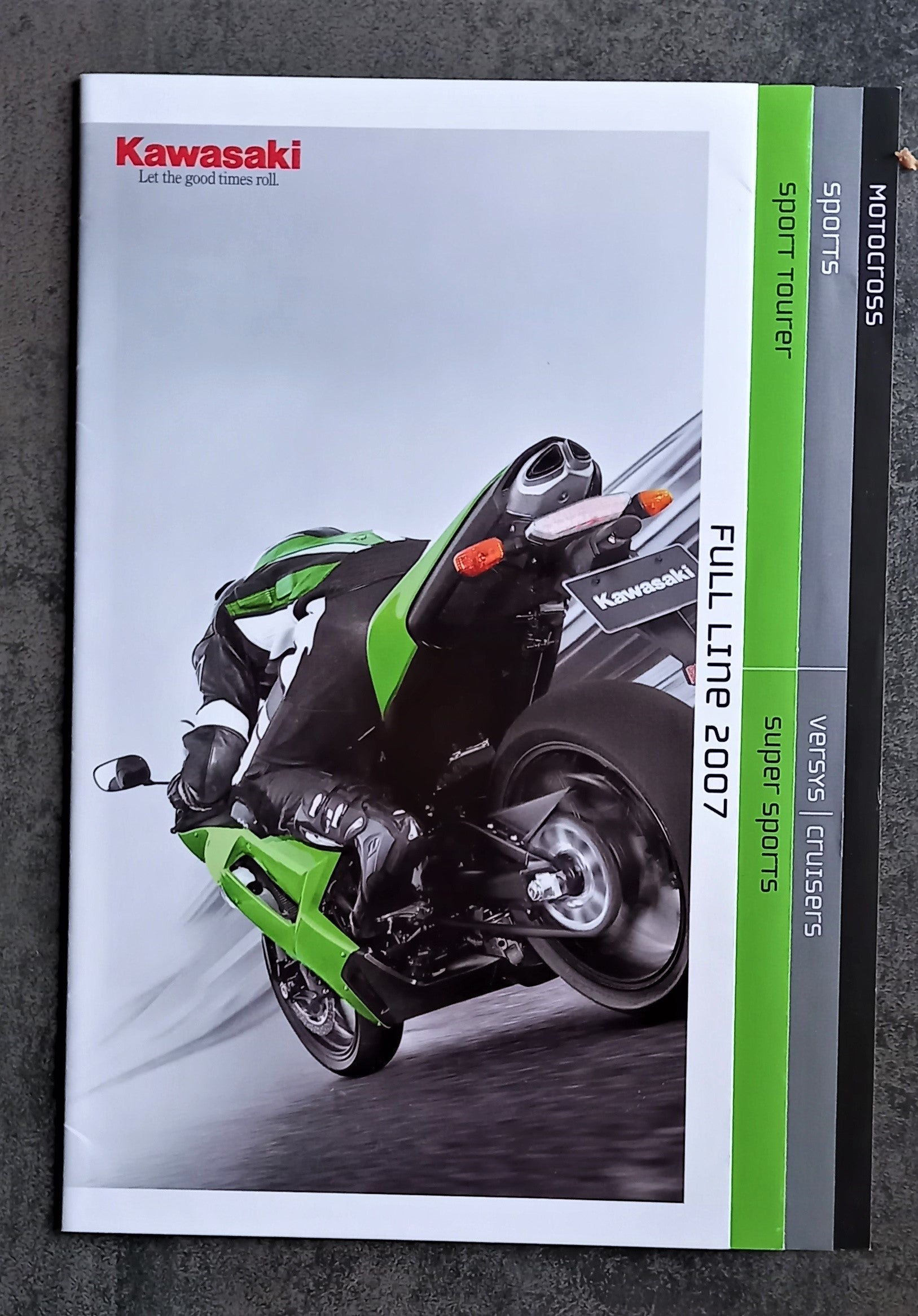 Kawasaki katalog/Brochure 2007 modelmotorcykler.dk