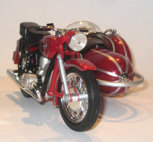 Indlæs billede til gallerivisning BMW R69S. m sidevogn. 1962- Sidecar Collection 1:18
