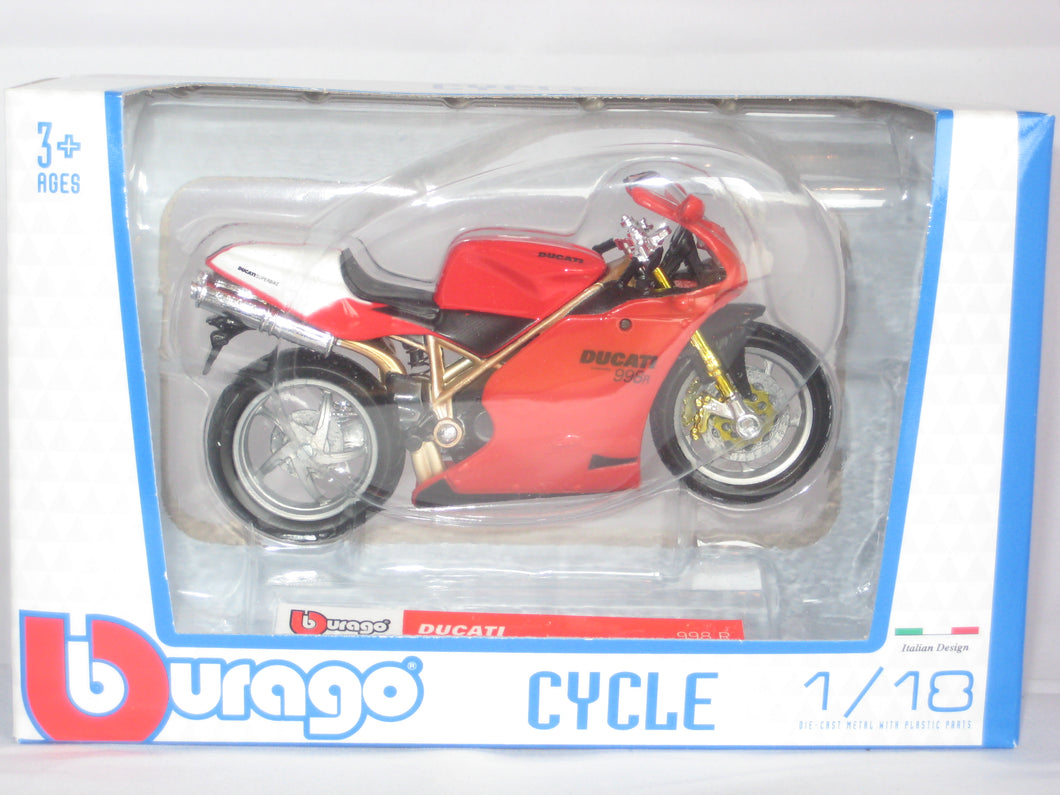 Ducati 998 R. 2002-2004. bburago 1:18