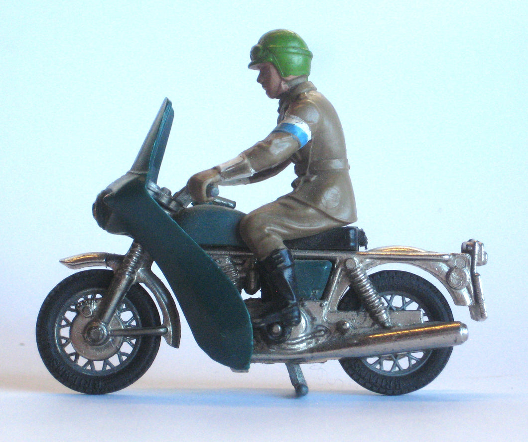 Norton. Army. Britains 1:32 VINTAGE DEFEKT