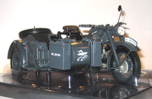 Indlæs billede til gallerivisning Zündapp KS 750 m. sidevogn. 1941-1948. Schuco 1:10
