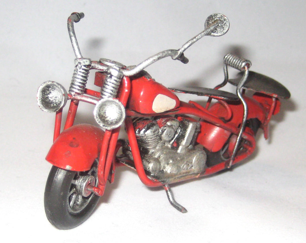 HD. Harley Davidson? Metalmodel Vintagestil