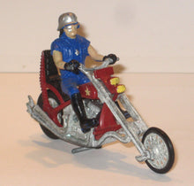 Indlæs billede til gallerivisning Harley Davidson Long Fork Chopper Britains. Metalmodel VINTAGE
