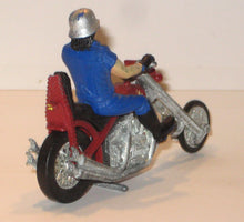 Indlæs billede til gallerivisning Harley Davidson Long Fork Chopper Britains. Metalmodel VINTAGE
