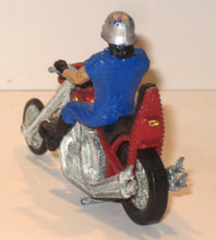 Indlæs billede til gallerivisning Harley Davidson Long Fork Chopper Britains. Metalmodel VINTAGE
