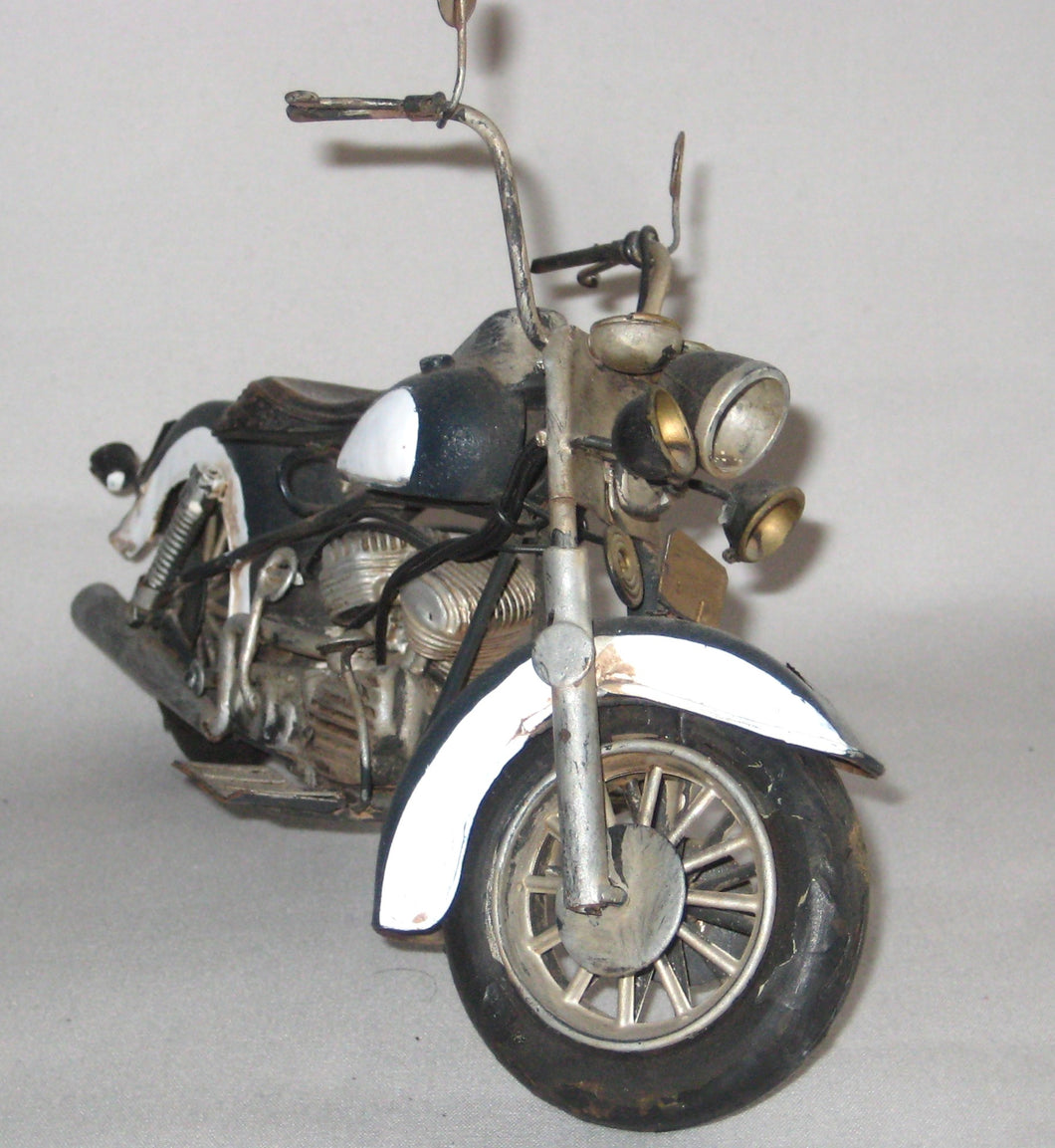 Harley Davidson. Stor metalmodel. Vintagestil