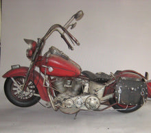 Indlæs billede til gallerivisning Harley Davidson. Stor metalmodel VINTAGE STYLE
