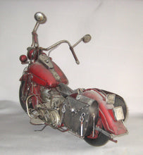 Indlæs billede til gallerivisning Harley Davidson. Stor metalmodel VINTAGE STYLE
