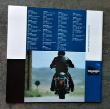 Indlæs billede til gallerivisning Triumph Brochure Motorcyklar 2007
