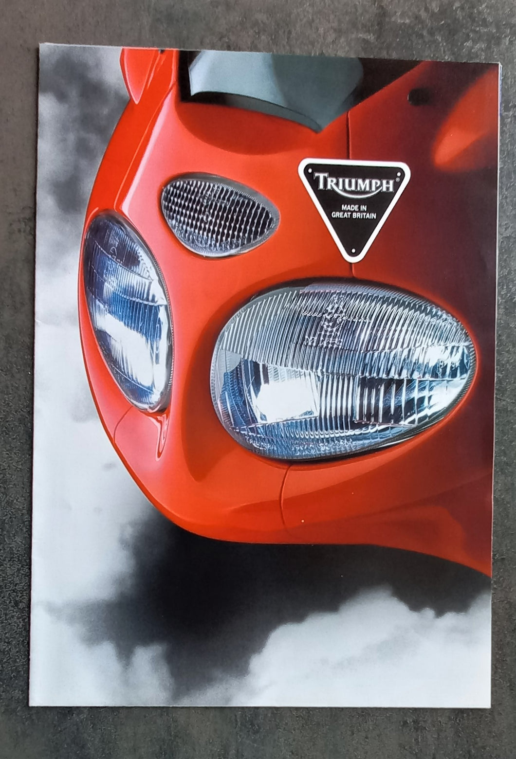 Triumph. Modeloversigt Brochure/plakat