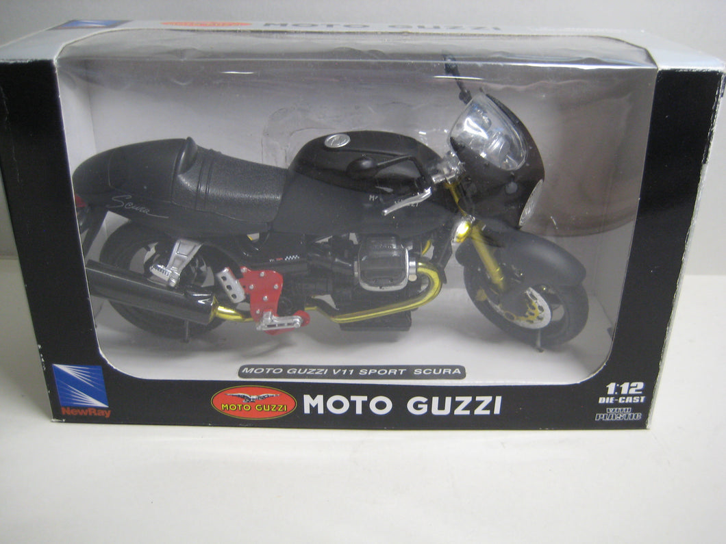 Moto Guzzi VII Sport Scura. 1998-2006. NewRay 1:12