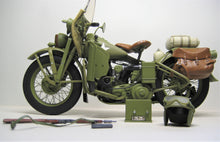 Indlæs billede til gallerivisning Harley Davidson War Horse. US. Army. 1942. Franklin Mint 1:10
