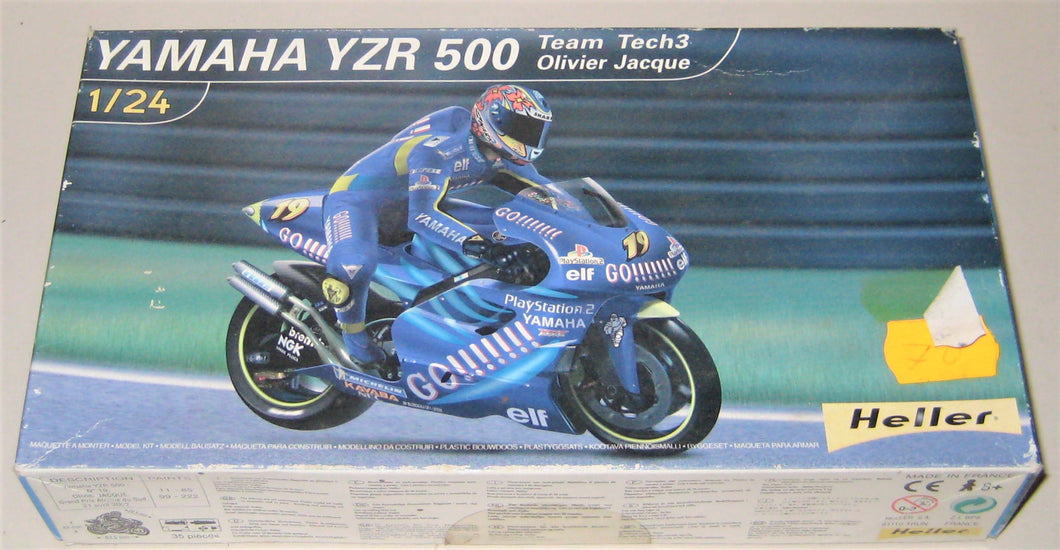 Yamaha YZR 500. Heller 1:24 Byggesæt