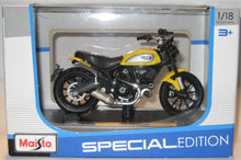 Indlæs billede til gallerivisning Ducati Scrambler. Special Edition. Maisto 1:18
