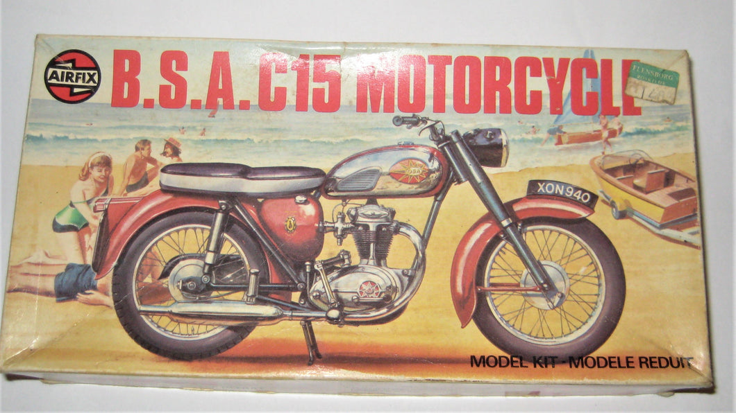 BSA C15. 1963. Airfix Byggesæt 1:12