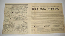 Indlæs billede til gallerivisning BSA C15. 1963. Airfix Byggesæt 1:12
