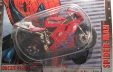 Indlæs billede til gallerivisning Ducati 996 SPS. Spiderman. Maisto 1:18
