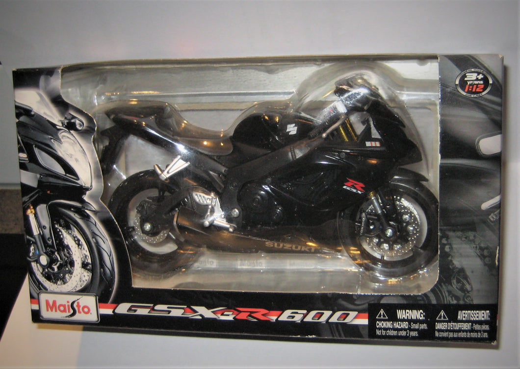 Suzuki GSX-R 600. Maisto 1:12